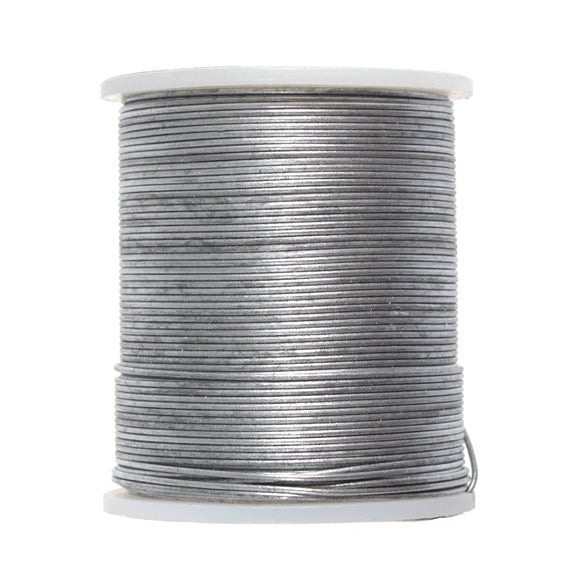 Silver Colour Wire 21m 24 Gauge / 0.5mm diameter