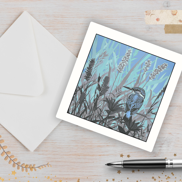 Kingfisher - Greetings Card & Envelope