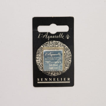 Sennelier L'Aquarelle Watercolour Paint Half Pan - Light Grey