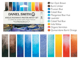 DANIEL SMITH Watercolour Paint Angus McEwan Master Artist Set 10 x 5mls