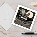 Midnight Owl Greetings Card & Envelope-2
