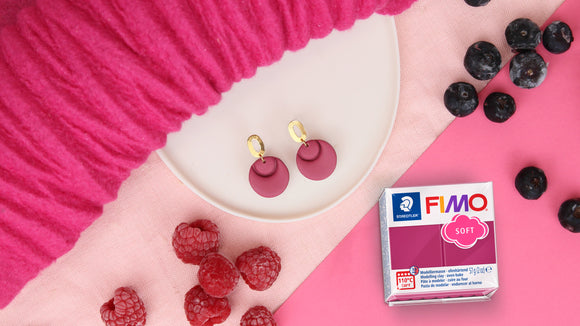 NEW FIMO Soft Polymer Clay 57g Frozen Berry 8020-T23