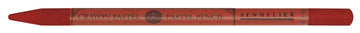 Sennelier pastel pencil in red on a white background