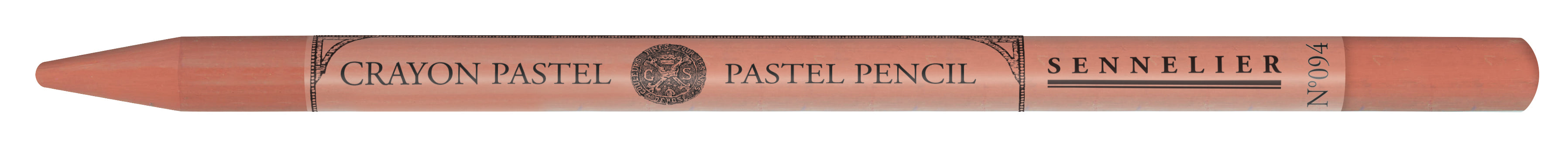 Sennelier pastel pencil on a white background