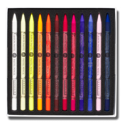 Sennelier Woodless Pastel Pencils - Boxed Set of 24 - Introductory Set