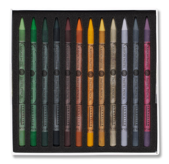 Sennelier Woodless Pastel Pencils - Boxed Set of 24