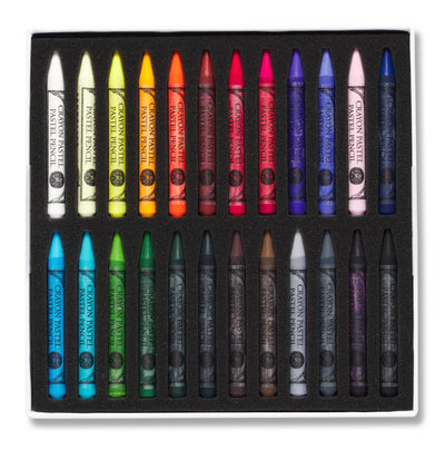 Sennelier Woodless Pastel Pencils - Boxed Set of 24 - Assorted Half Set