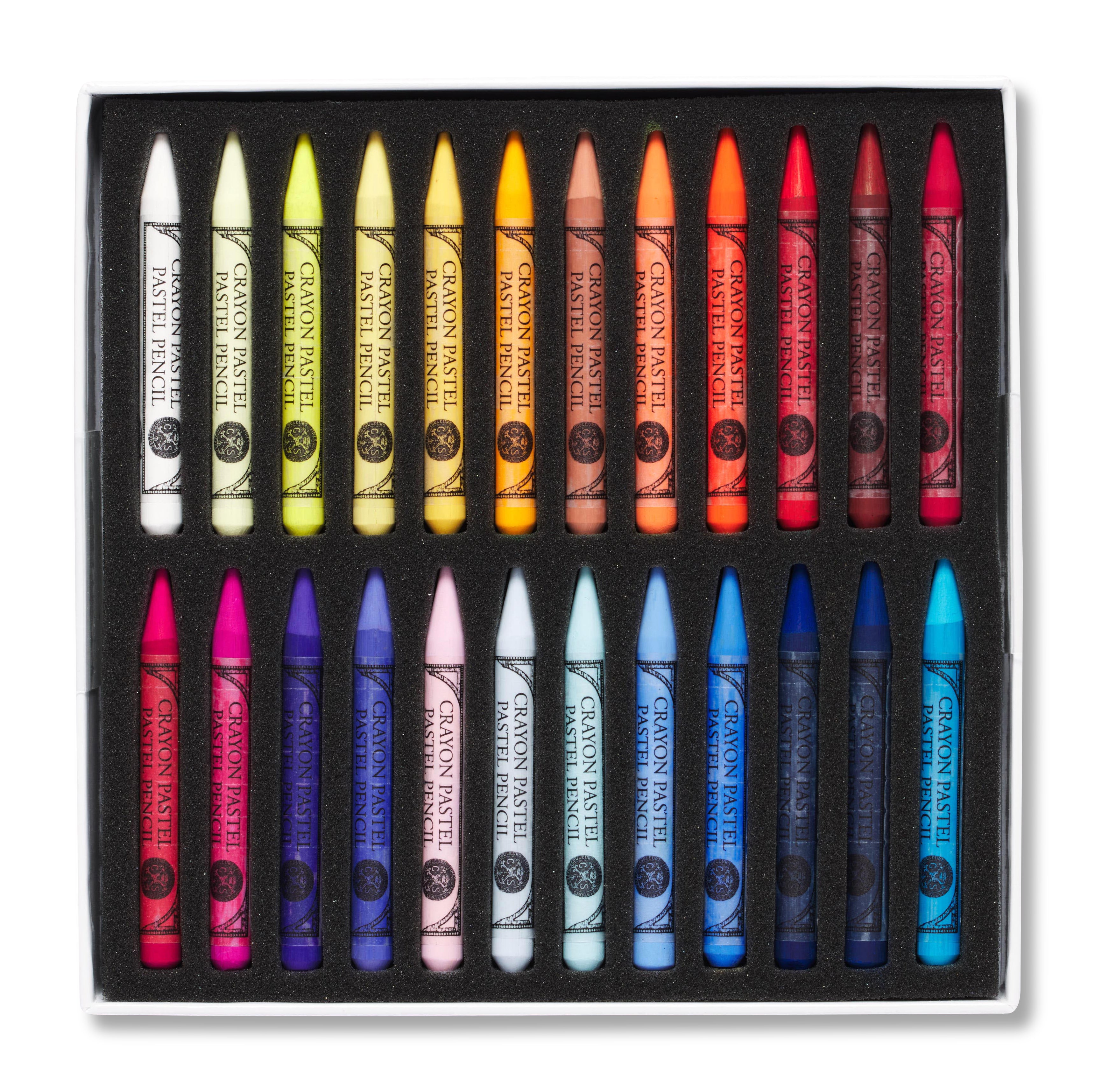 Sennelier Woodless Pastel Pencils - Boxed Set of 48 - Assorted Half Set