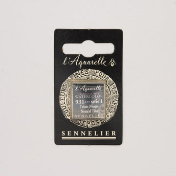 Sennelier L'Aquarelle Watercolour Paint Half Pan - Neutral Tint