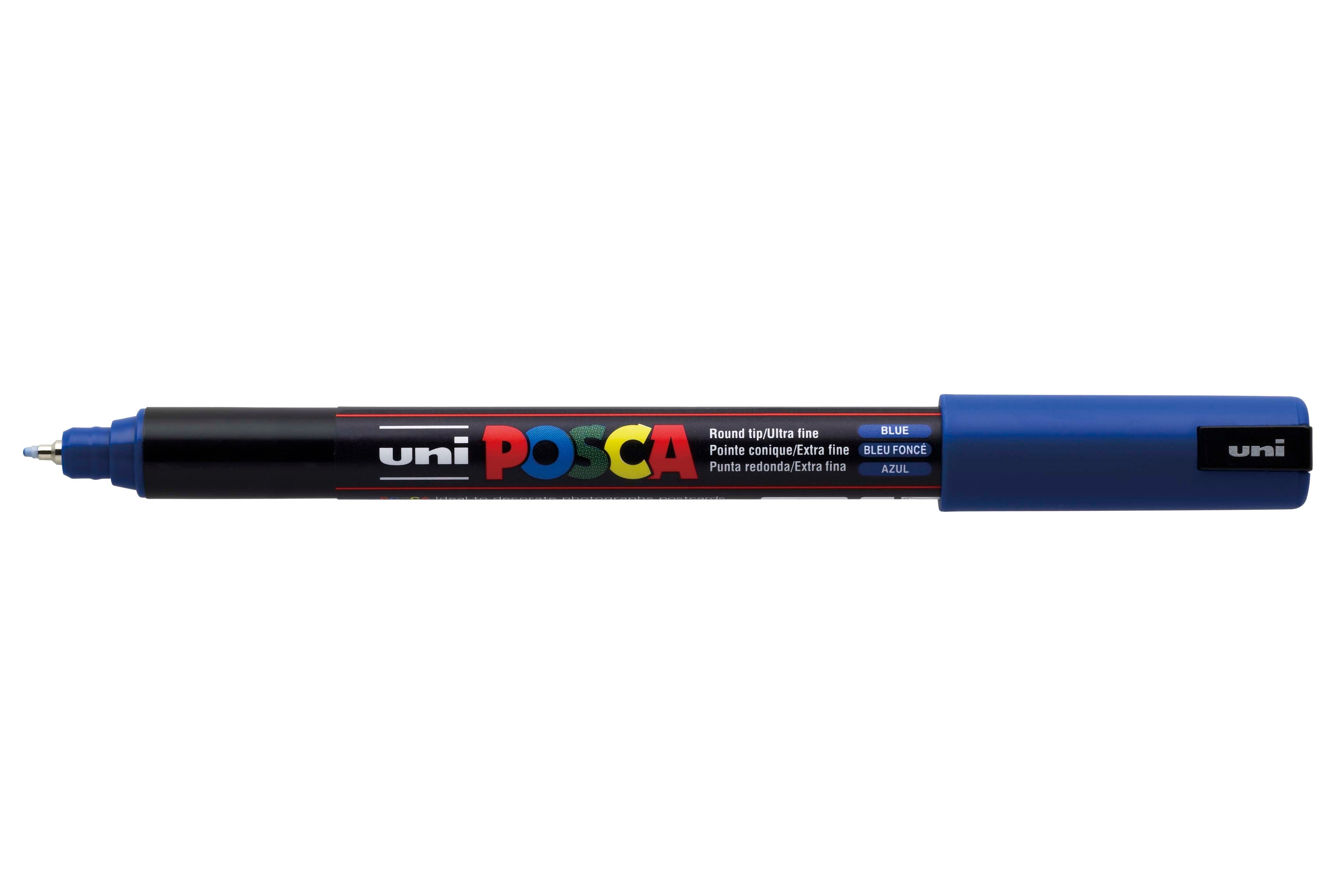 POSCA PC-1MR Paint Marker Pen Ultra-Fine 0.7 mm - Blue