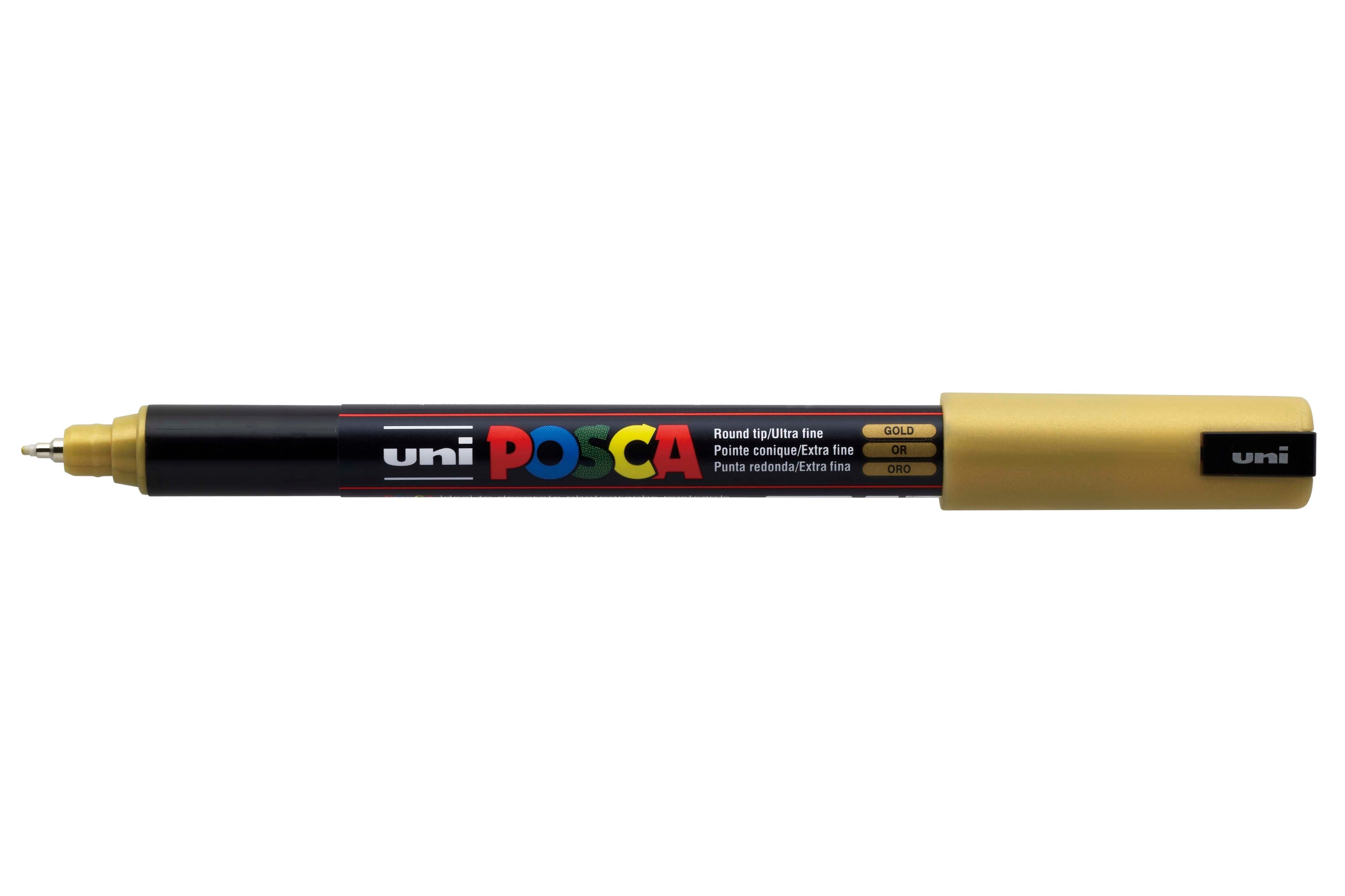 POSCA PC-1MR Paint Marker Pen Ultra-Fine 0.7 mm - Gold