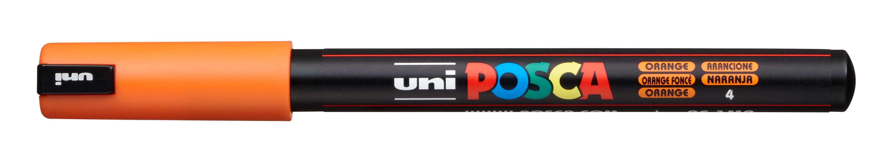 POSCA PC-1MR Paint Marker Pen Ultra-Fine 0.7 mm - Orange