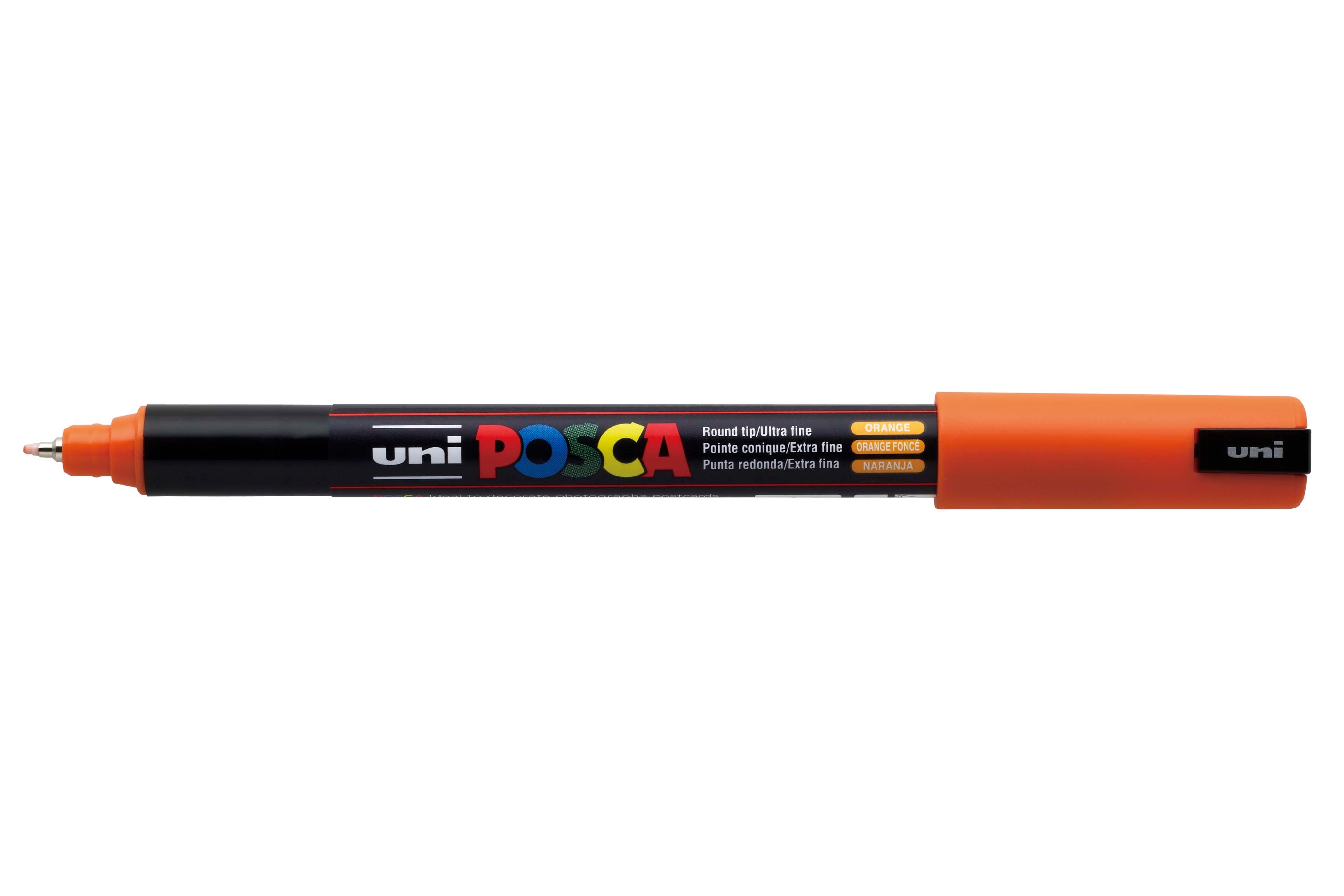 POSCA PC-1MR Paint Marker Pen Ultra-Fine 0.7 mm - Orange