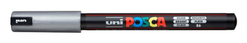 POSCA PC-1MR Paint Marker Pen Ultra-Fine 0.7 mm - Silver