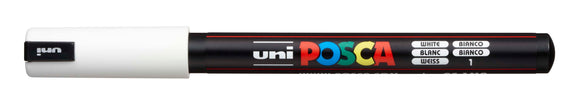 POSCA PC-1MR Paint Marker Pen Ultra-Fine 0.7 mm - White