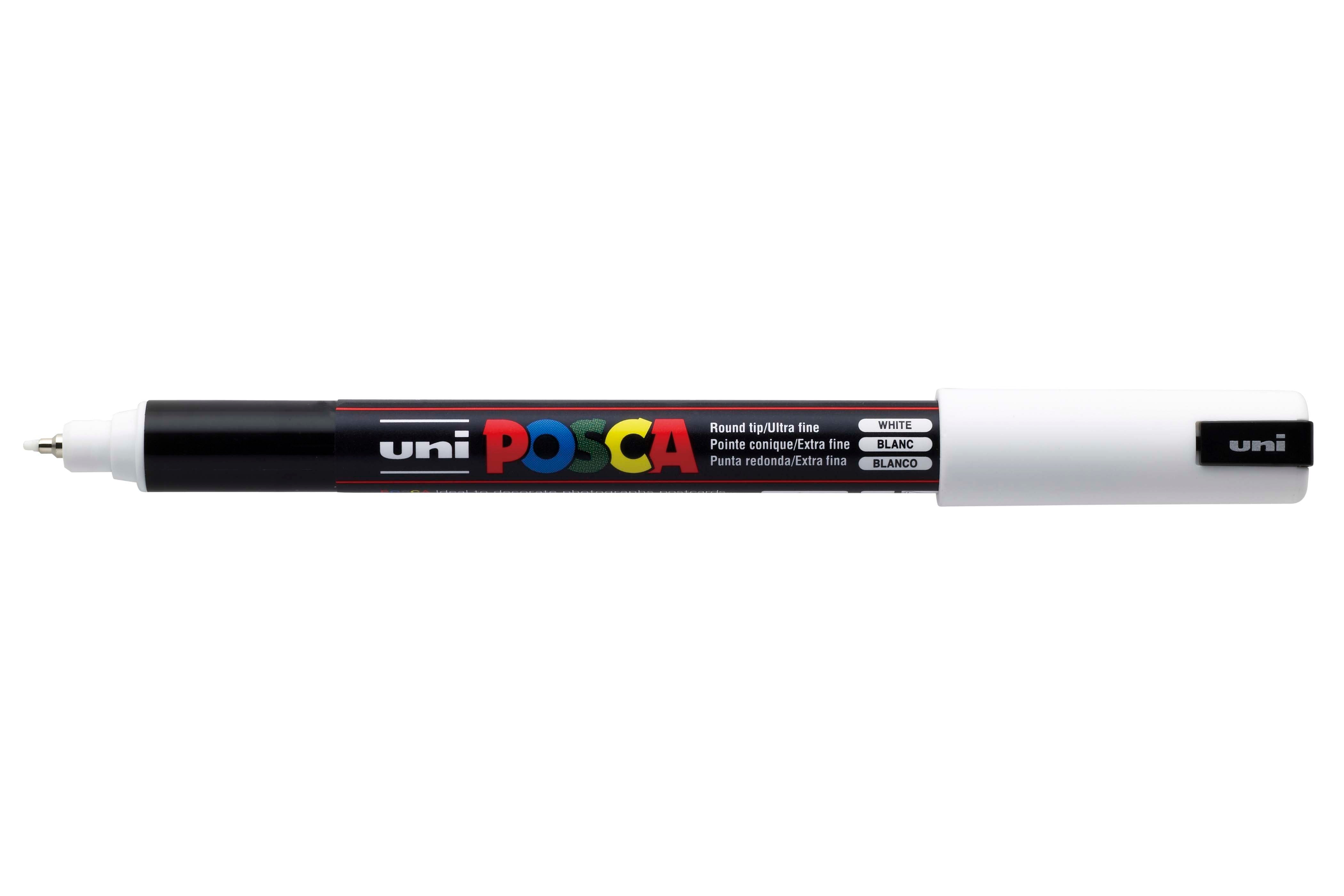 POSCA PC-1MR Paint Marker Pen Ultra-Fine 0.7 mm - White