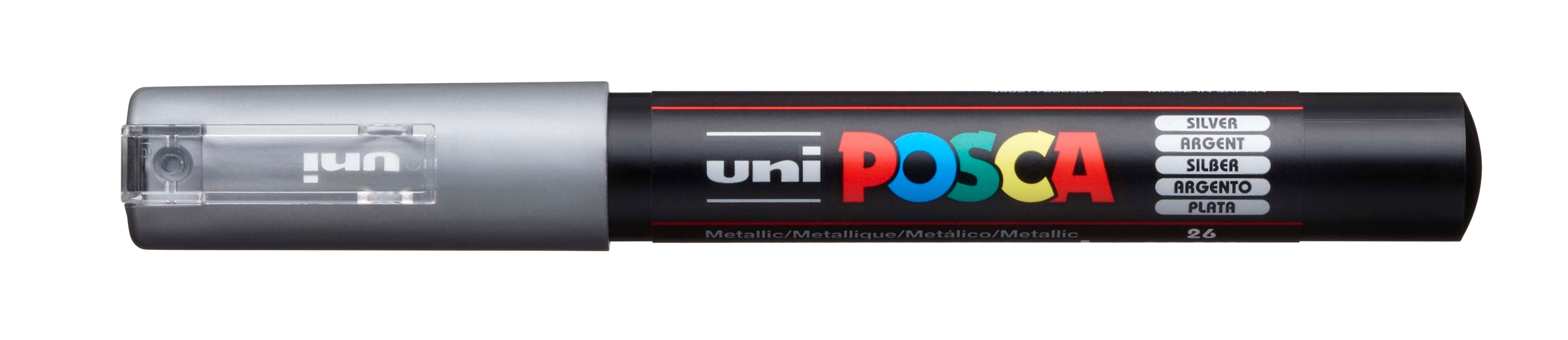 POSCA PC-1M Paint Marker Pen 0.7 mm - Silver