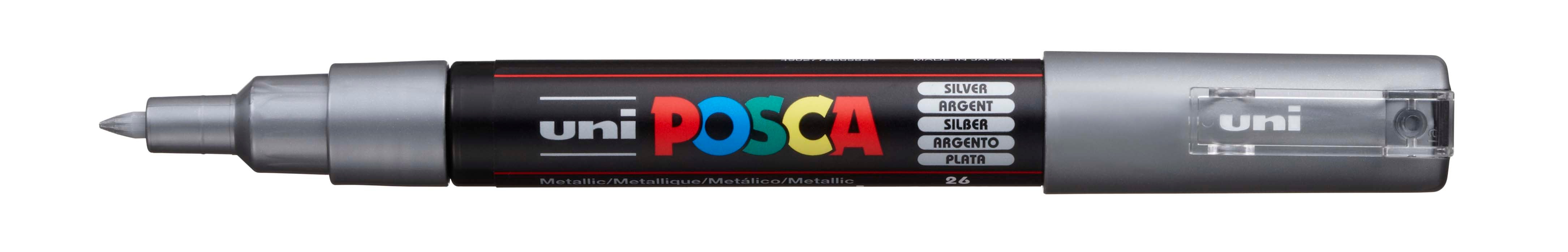 POSCA PC-1M Paint Marker Pen 0.7 mm - Silver