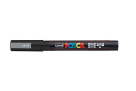 POSCA PC-3M Paint Markers Pen 0.9mm - 1.3mm - Small Bullet Tip - Silver
