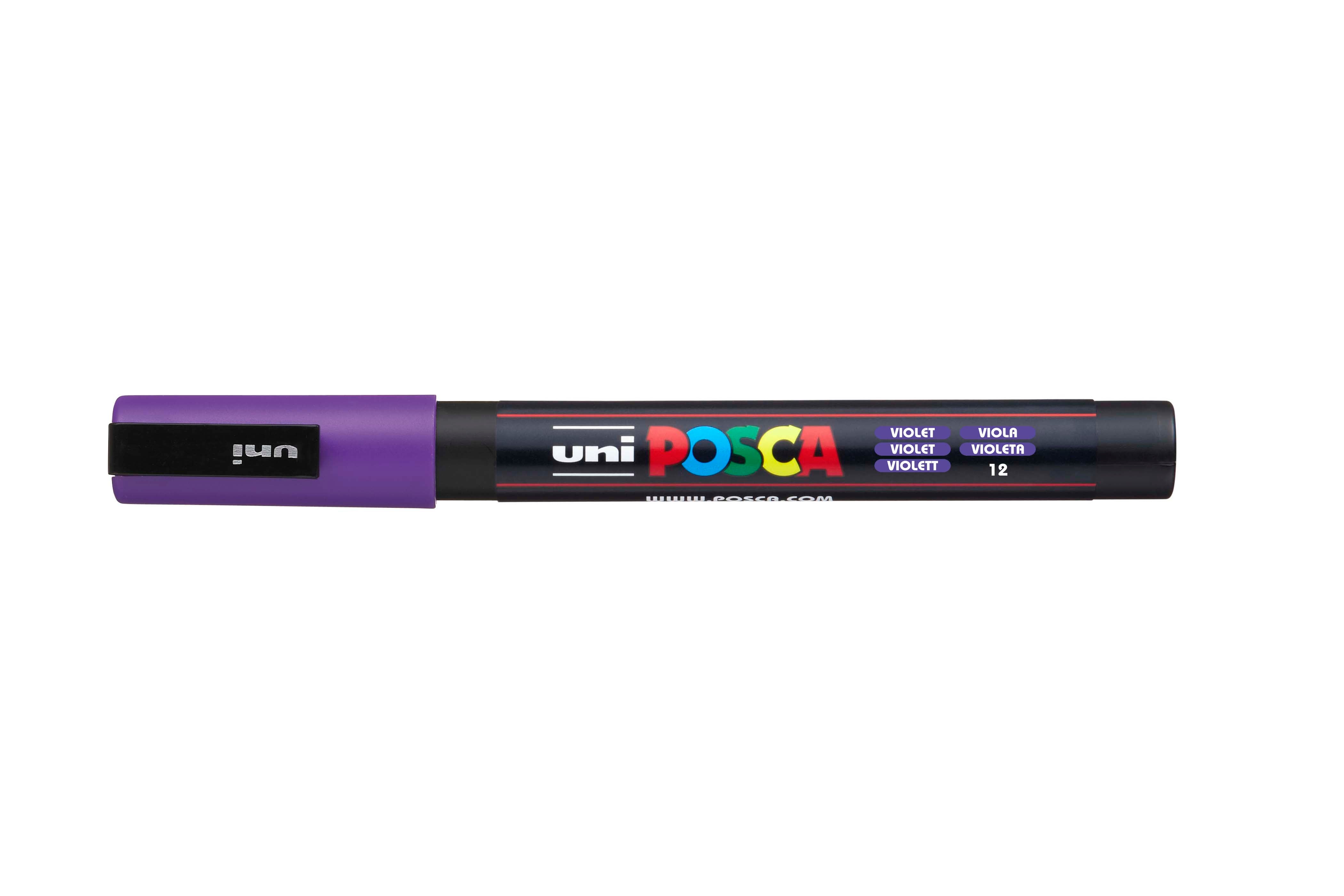 POSCA PC-3M Paint Markers Pen 0.9mm - 1.3mm - Violet