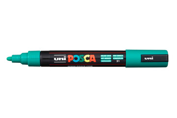 POSCA PC-5M Paint Marker Pens 1.8 mm - 2.5 mm - Emerald Green