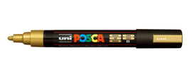 POSCA PC-5M Paint Marker Pens 1.8 mm - 2.5 mm - Gold