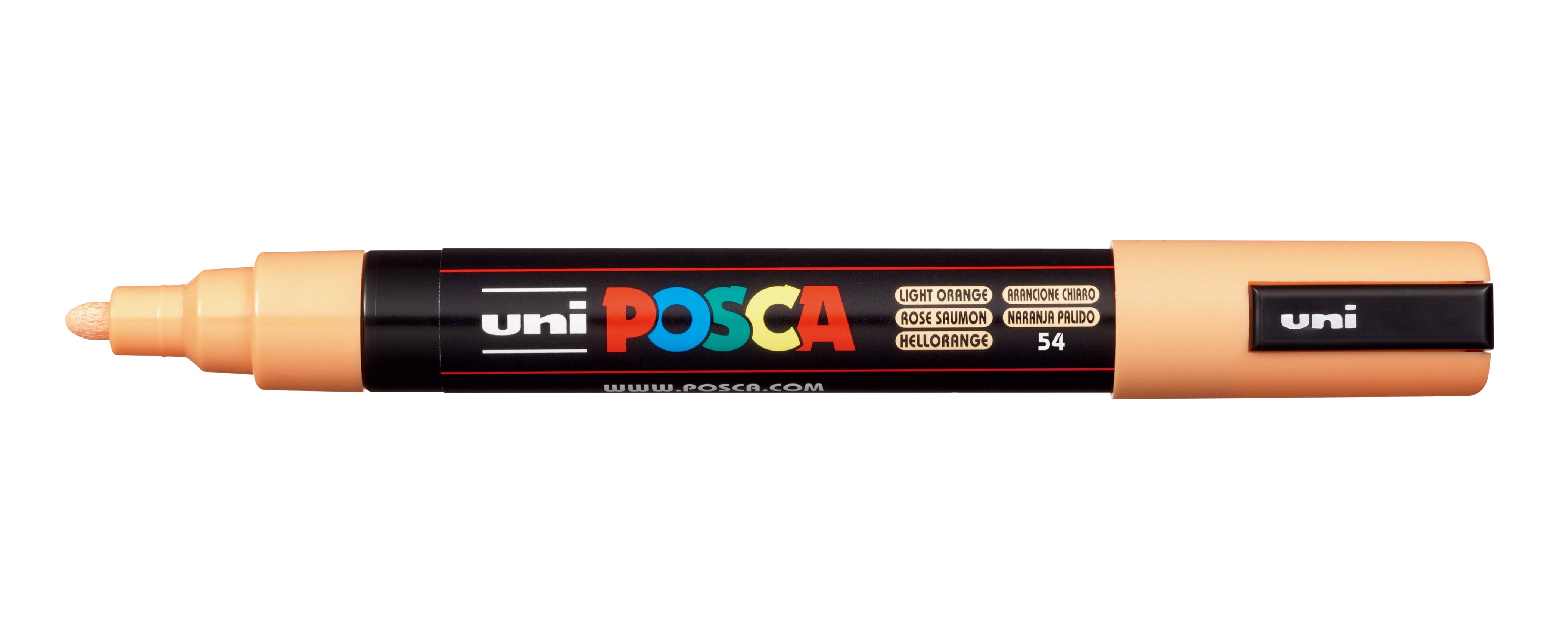 POSCA PC-5M Paint Marker Pens 1.8 mm - 2.5 mm - Light Orange