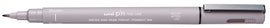 Uni Pin Fine Line Light Grey Waterproof Drawing Pen Brush Nib