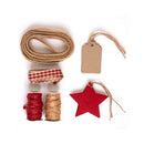 Felt and Paper Gift Tag Kit - Red