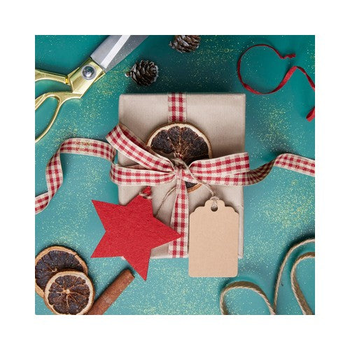 Felt and Paper Gift Tag Kit - Red