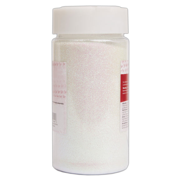 White container with a lid on a white background