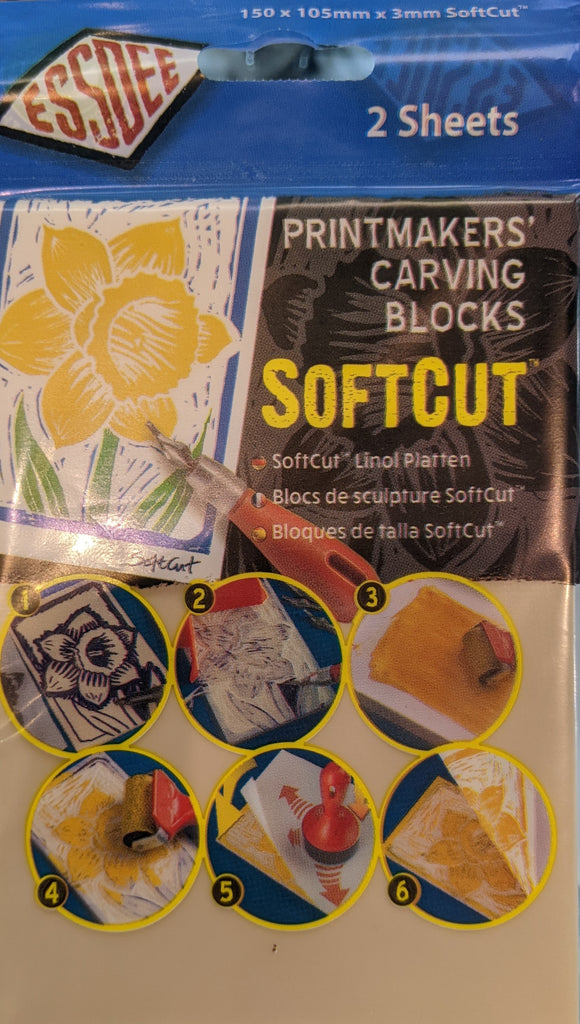 ESSDEE Softcut Lino (150 x 105 mm) x 2 pack