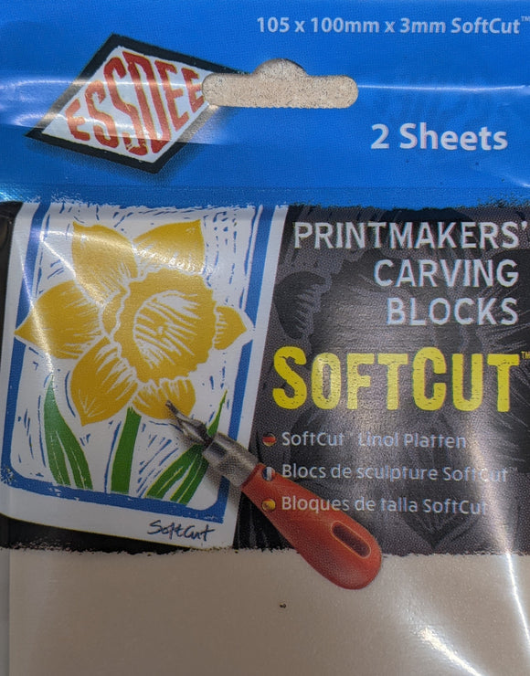 ESSDEE Softcut Lino 3mm Sheet 105 x 100 mm