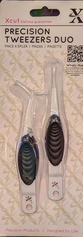 Precision tweezers double set by xcut