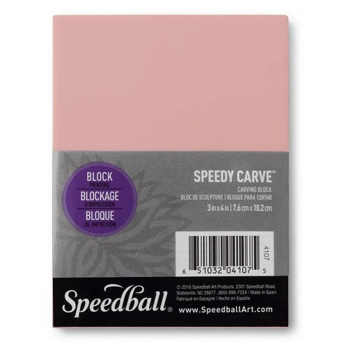 Speedball Speedy Carve Block 3 x 4 inches