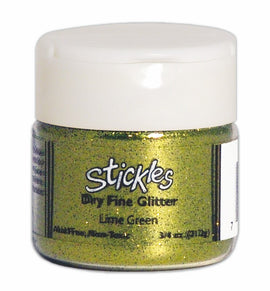 Stickles lime green glitter gold 