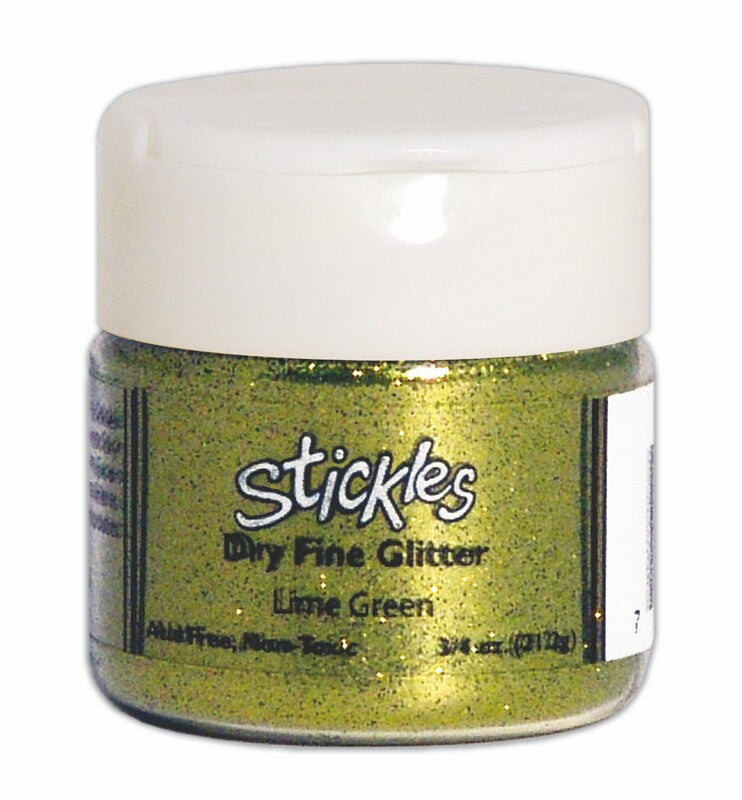 Stickles lime green glitter gold 