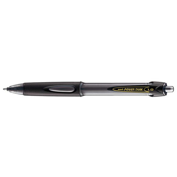 Uni PowerTank SN-220 Retractable Ballpoint Pen - Black