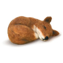 The Crafty Kit Company Sleepy Fox Needle Felting Craft Kit