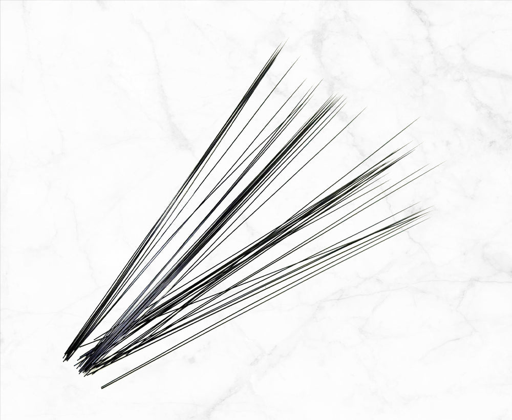 World of world tapered whiskers effect pack of 50 black colour
