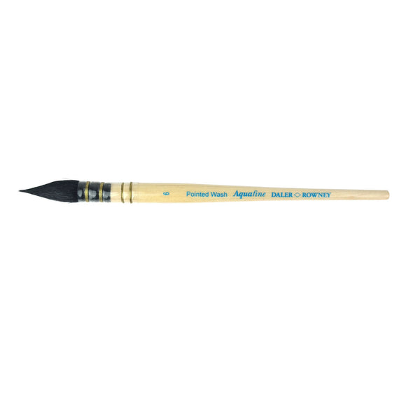 Daler Rowney Aquafine Watercolour Brush AF24 Pointed Wash Nº 6