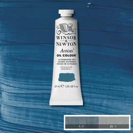 Winsor & Newton Artists Oil Paint 37ml Colour - Ultramarine Ash
