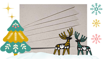 Reindeer Poo Paper 120 gsm Handmade in the UK