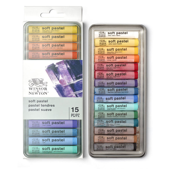 Winsor & Newton Soft Pastels – Set of 15