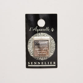 Sennelier L'Aquarelle Watercolour Paint Half Pan - Warm Sepia