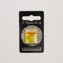 Sennelier L'Aquarelle Watercolour Paint Half Pan - Yellow Lake-1