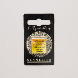 Sennelier L'Aquarelle Watercolour Paint Half Pan - Yellow Lake