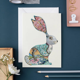 Bunny  Greetings Card & Envelope