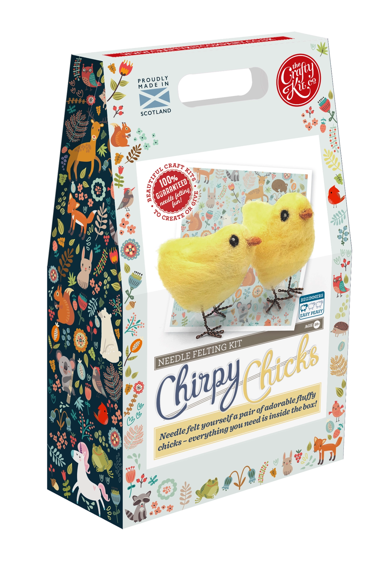 Crafty Kit Company Chirpy Chicks Needle felting kit