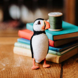 Crafty Kit Company Christmas Puffin felting kit